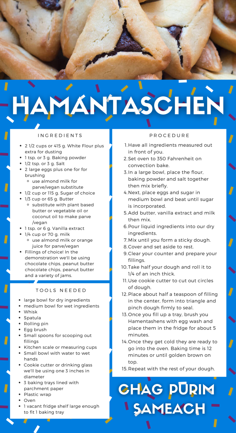 Banner Image for Hamantaschen Baking