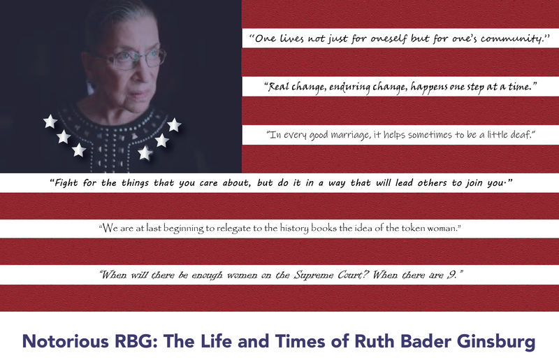 Banner Image for The Notorious RBG: The Life and Times of Ruth Bader Ginsburg