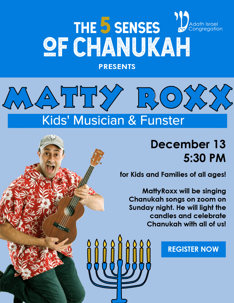 Banner Image for Matty Roxx Chanukah Concert